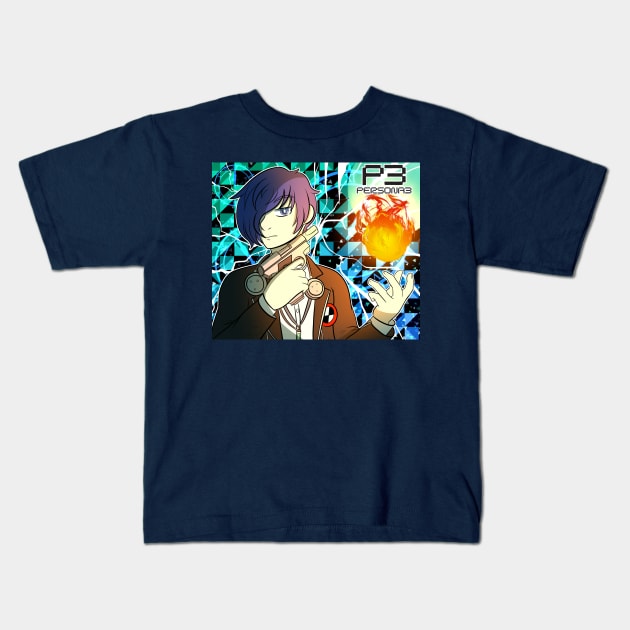 The blue haired boy is on the scene! Kids T-Shirt by Signature Chaser